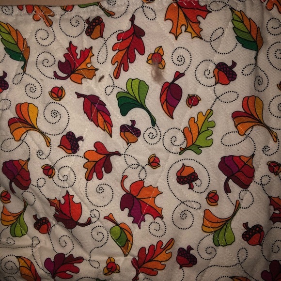 HANDMADE fall diaper / gym bag - Picture 3 of 3